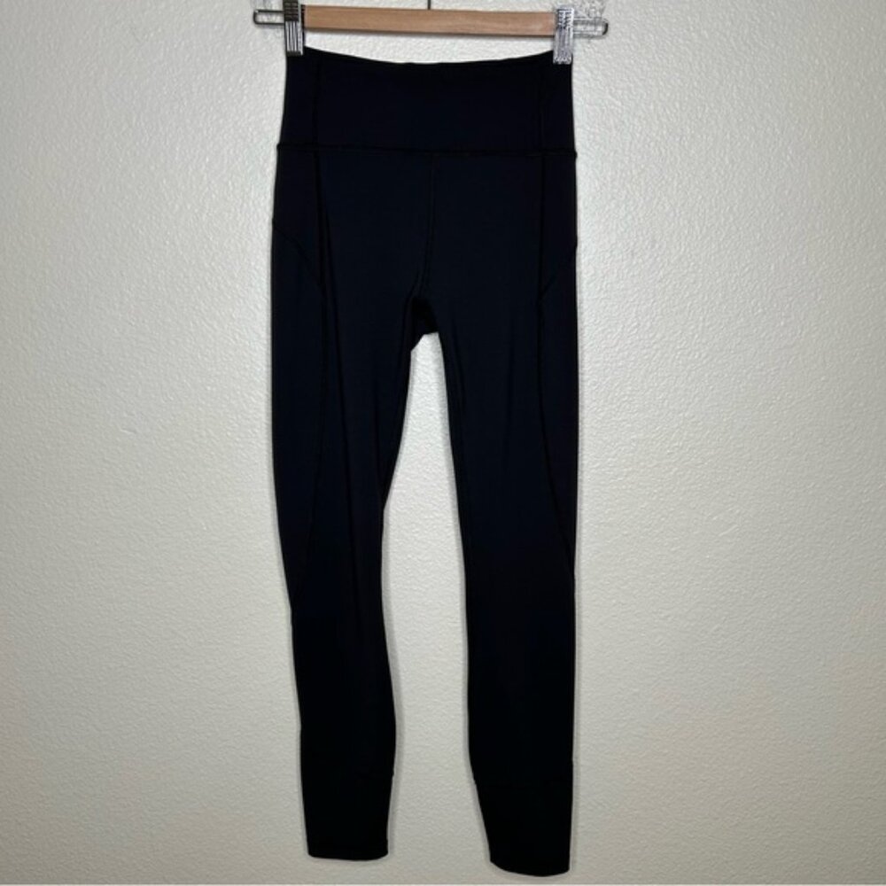 Lululemon In Movement 7/8 Tight *Everlux 25" Black 4